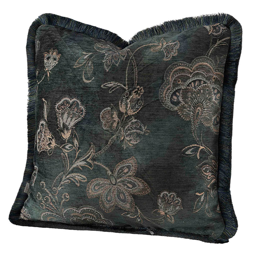 Miralago Flower Apatit Kuddfodral Fringe 60X40