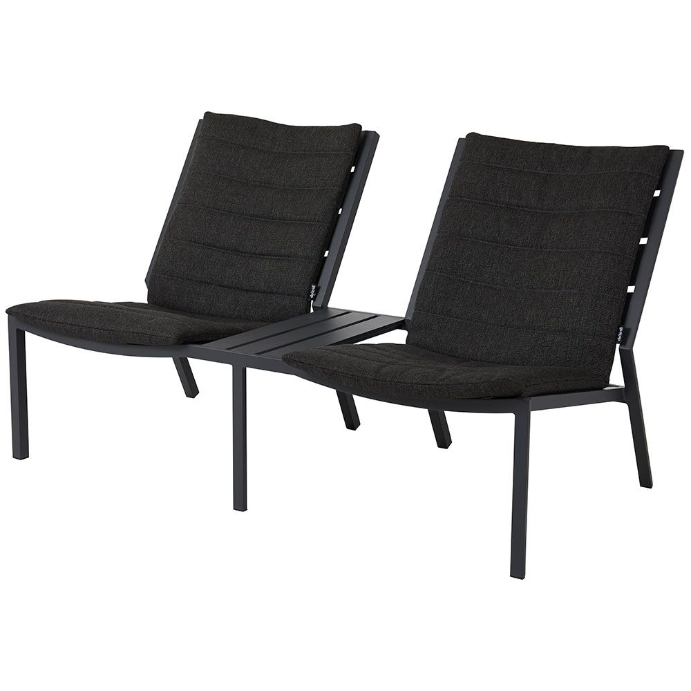 Delia duo soffa antracit 