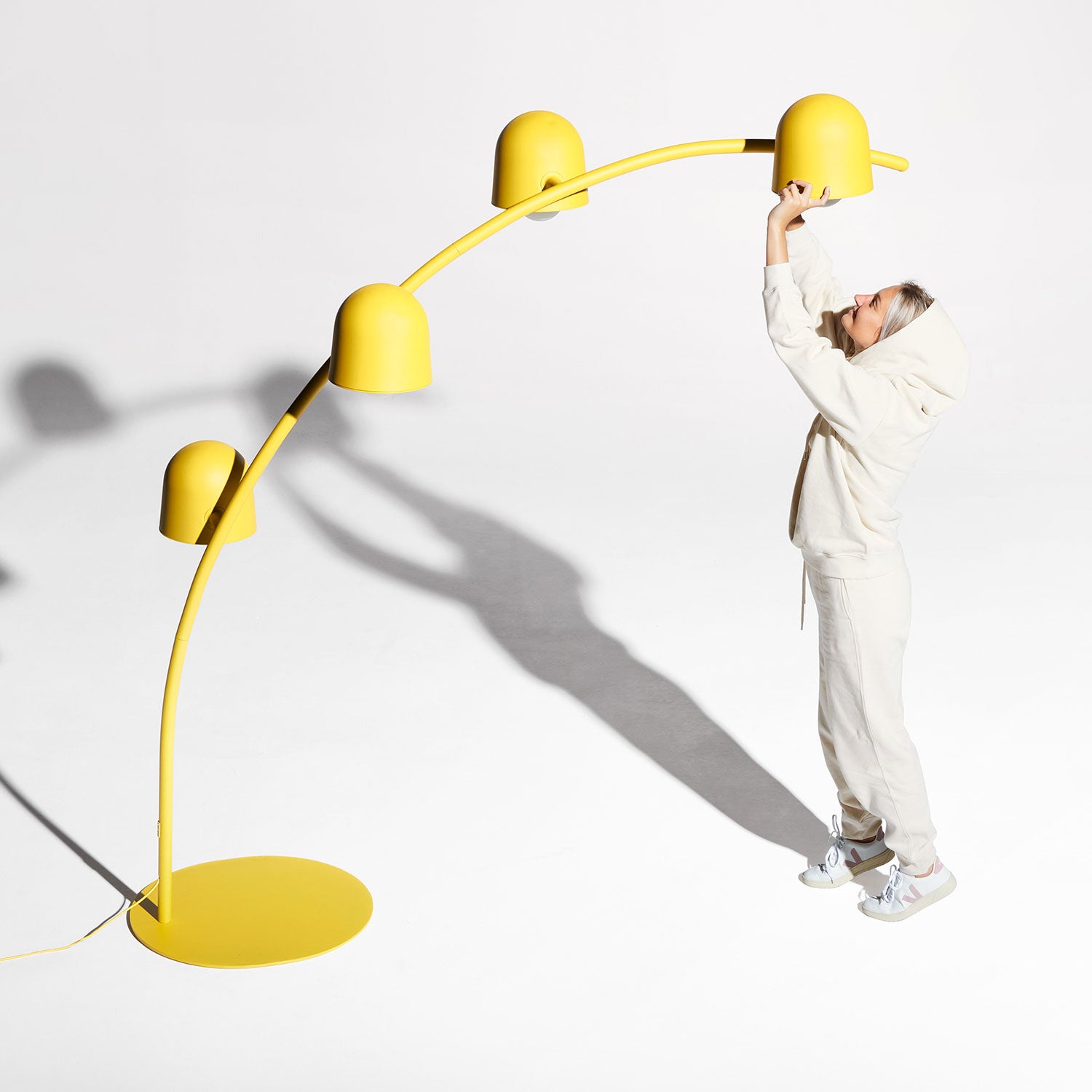 Big lebow golvlampa banana yellow 