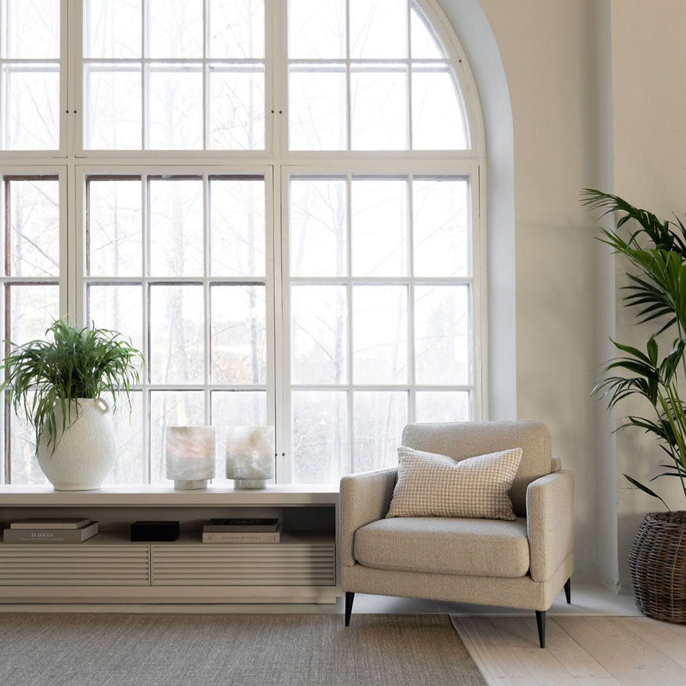 Alternativ bild 1 för Andorra fåtölj rhyme beige