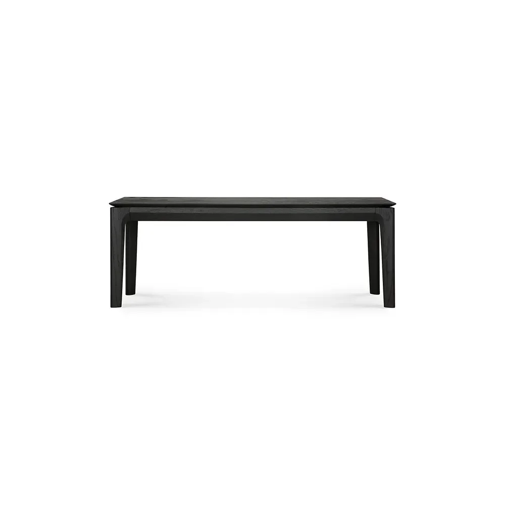 Ethnicraft, Bok Bänk 35x126 cm Ek svart