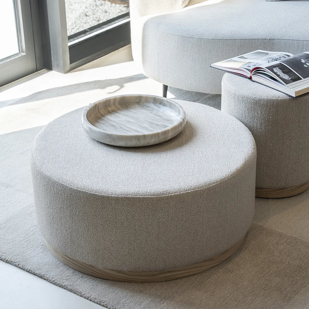 Puff Avah Large Taupe
