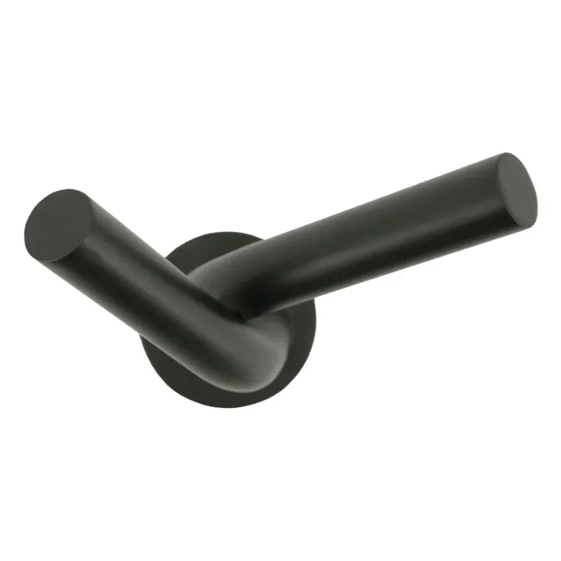Single hook Matto - black 16,5x8x16 cm