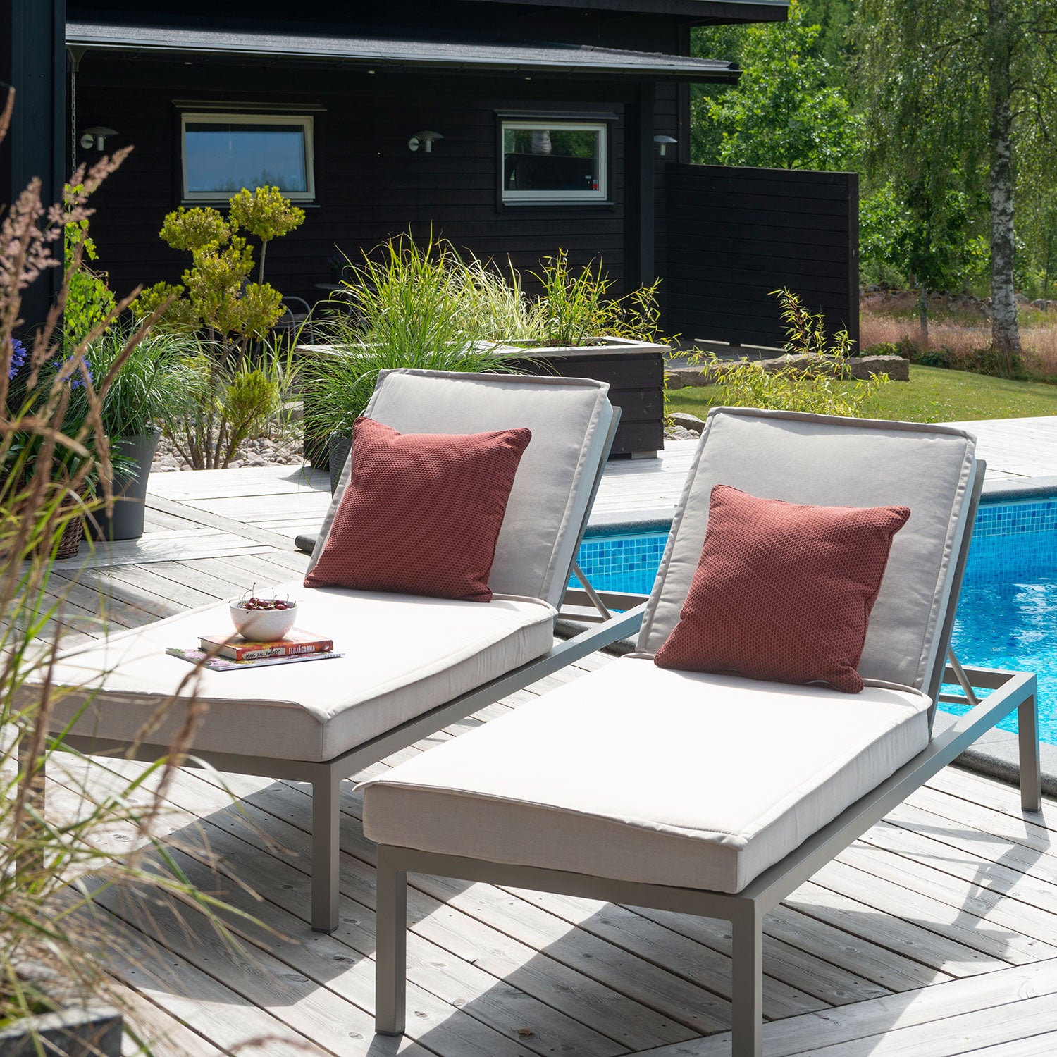 Jet Set Solsäng Beige 