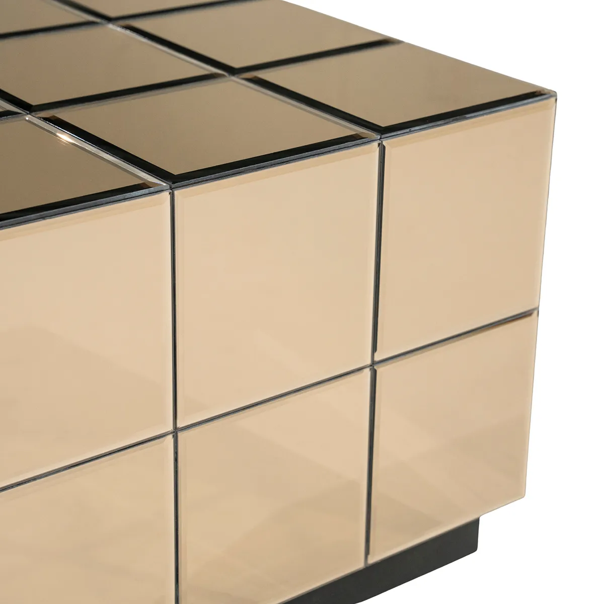 Flectron Soffbord Brown 60x60x35 cm