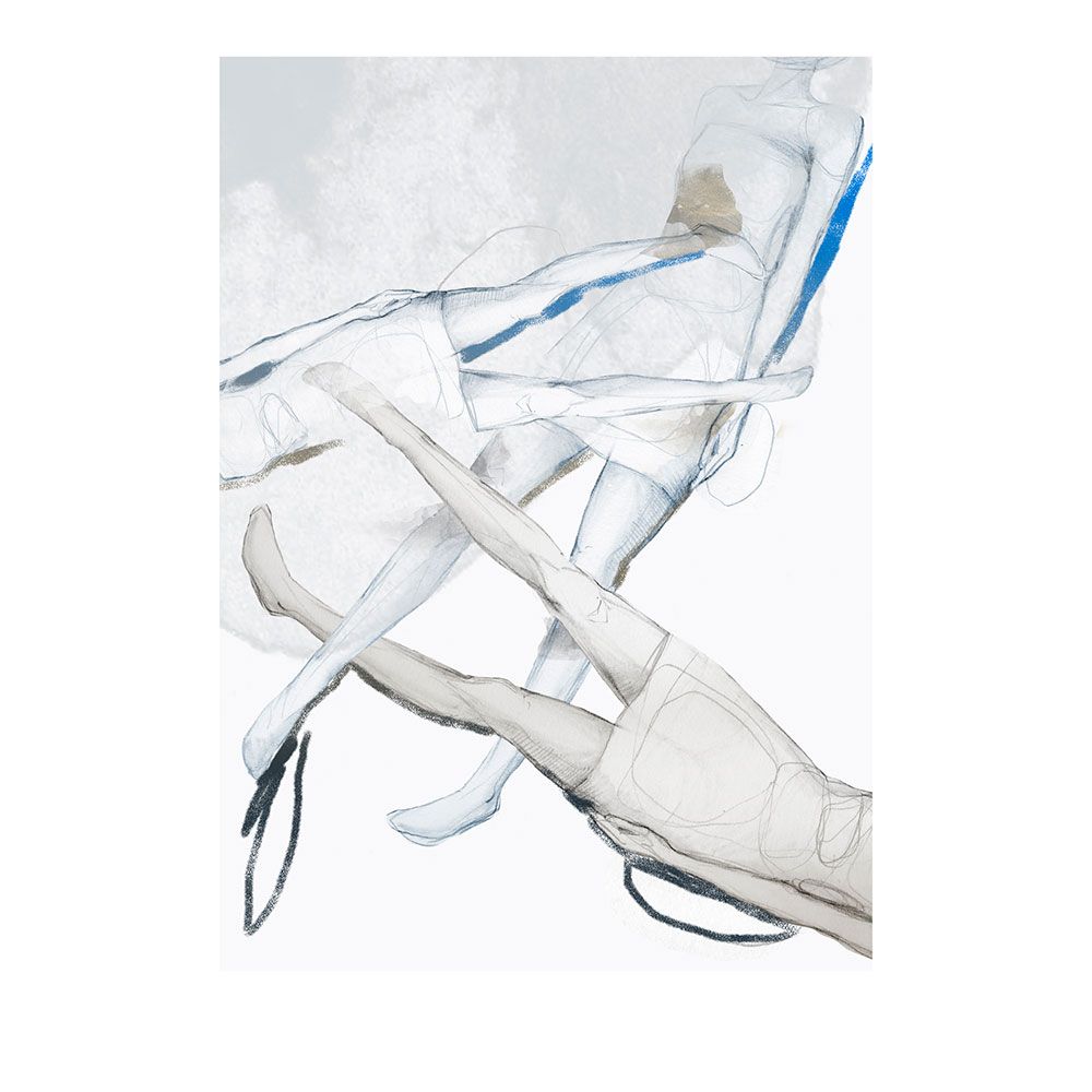 Anna Bülow, Anna Bülow poster  Night Fall 02 30x40 cm