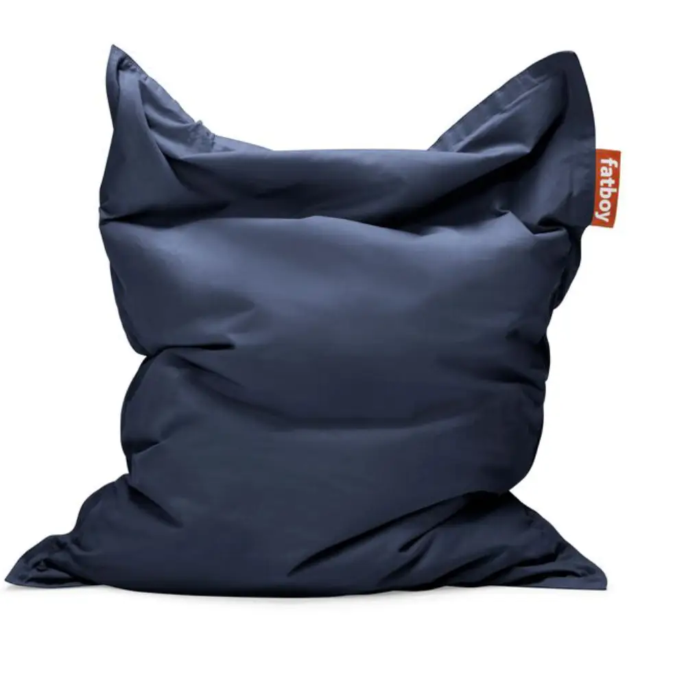 fatboy, the original canvas sittsäck recycled crown blue