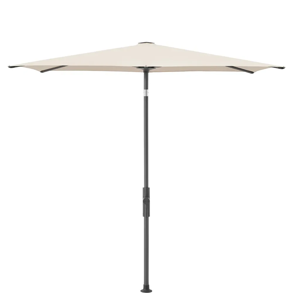 Glatz, Twist parasoll 210x150 cm anthracite Kat.5 523 Champagner