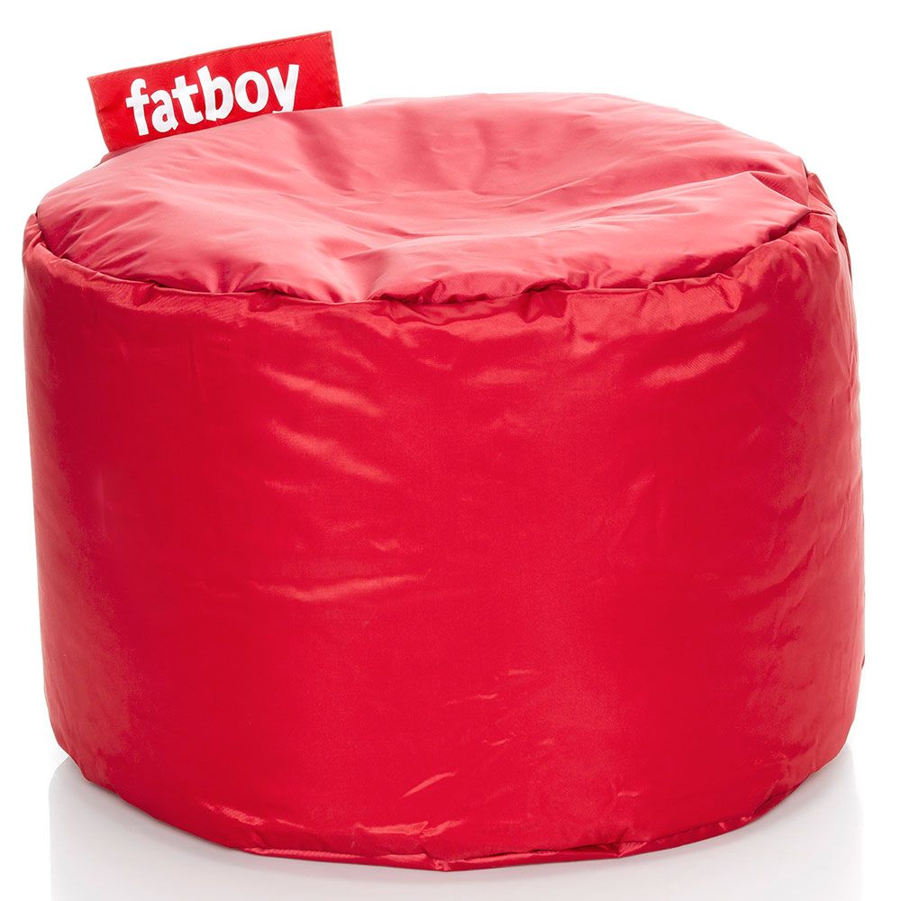 fatboy, point sittpuff röd