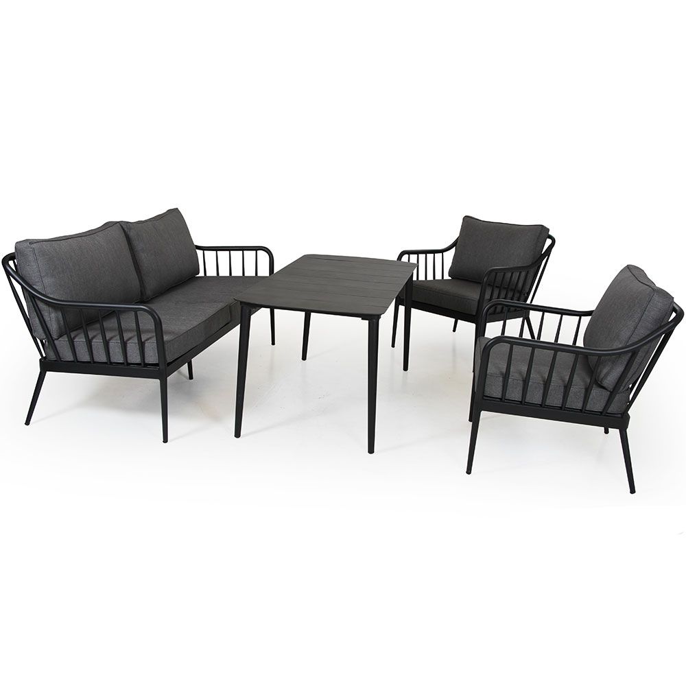 Coleville fåtölj svart 