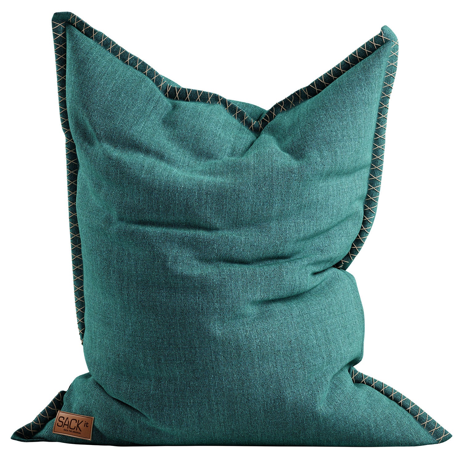 Sackit, Cobana sittsäck blå/grön melange