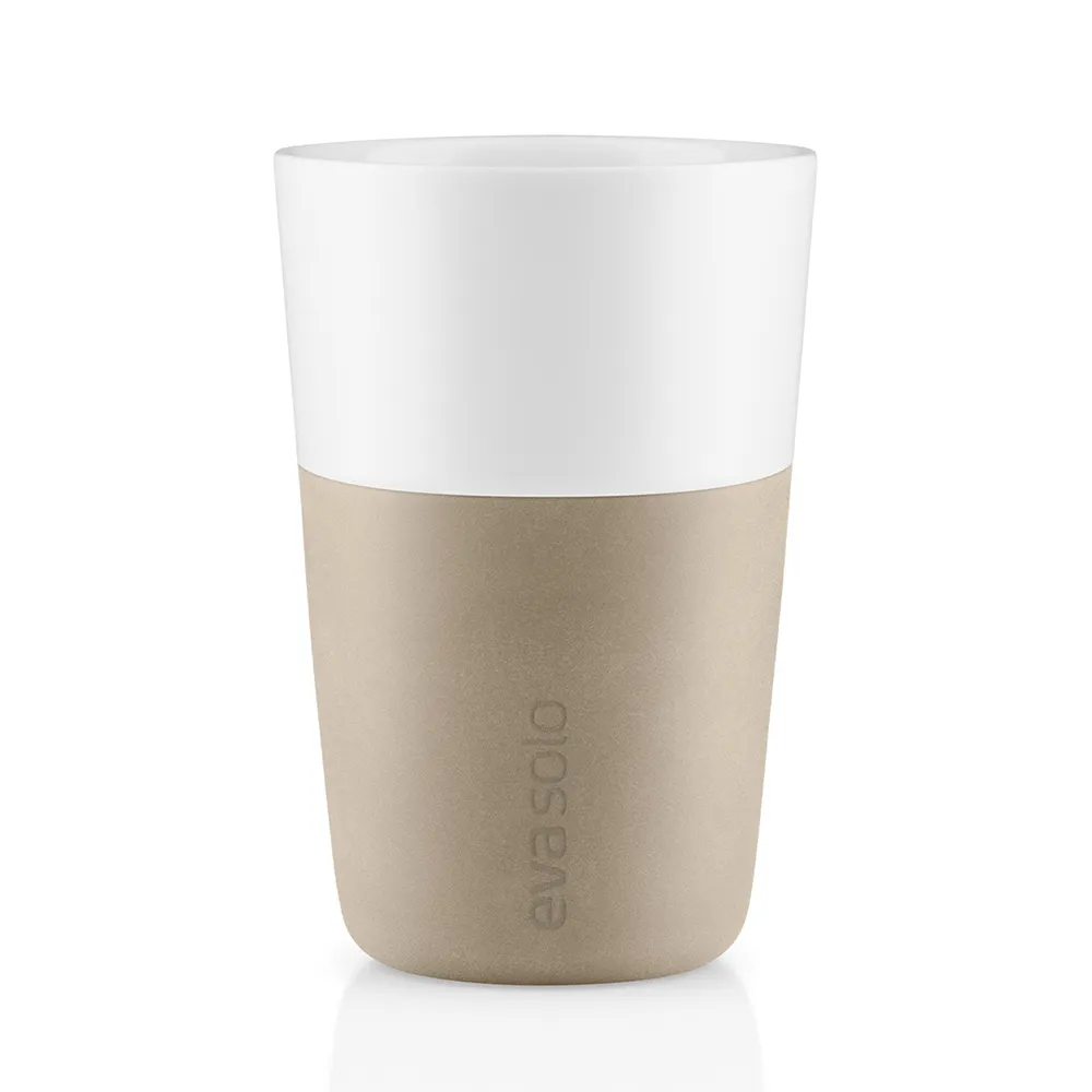 Eva Solo Cafe Latte-mugg Pearl beige 2-pack
