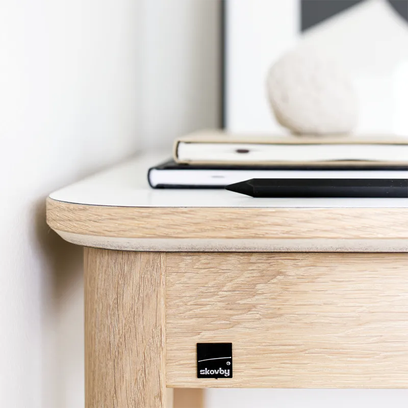 Sm131 Skrivbord Ek Massiv Naturolja 115X55X74Cm 