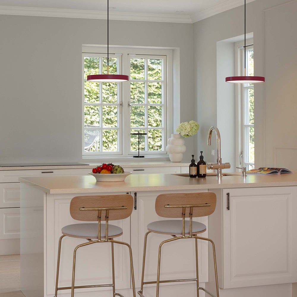 Asteria Plus Mini Taklampa Ø31 cm Ruby Red