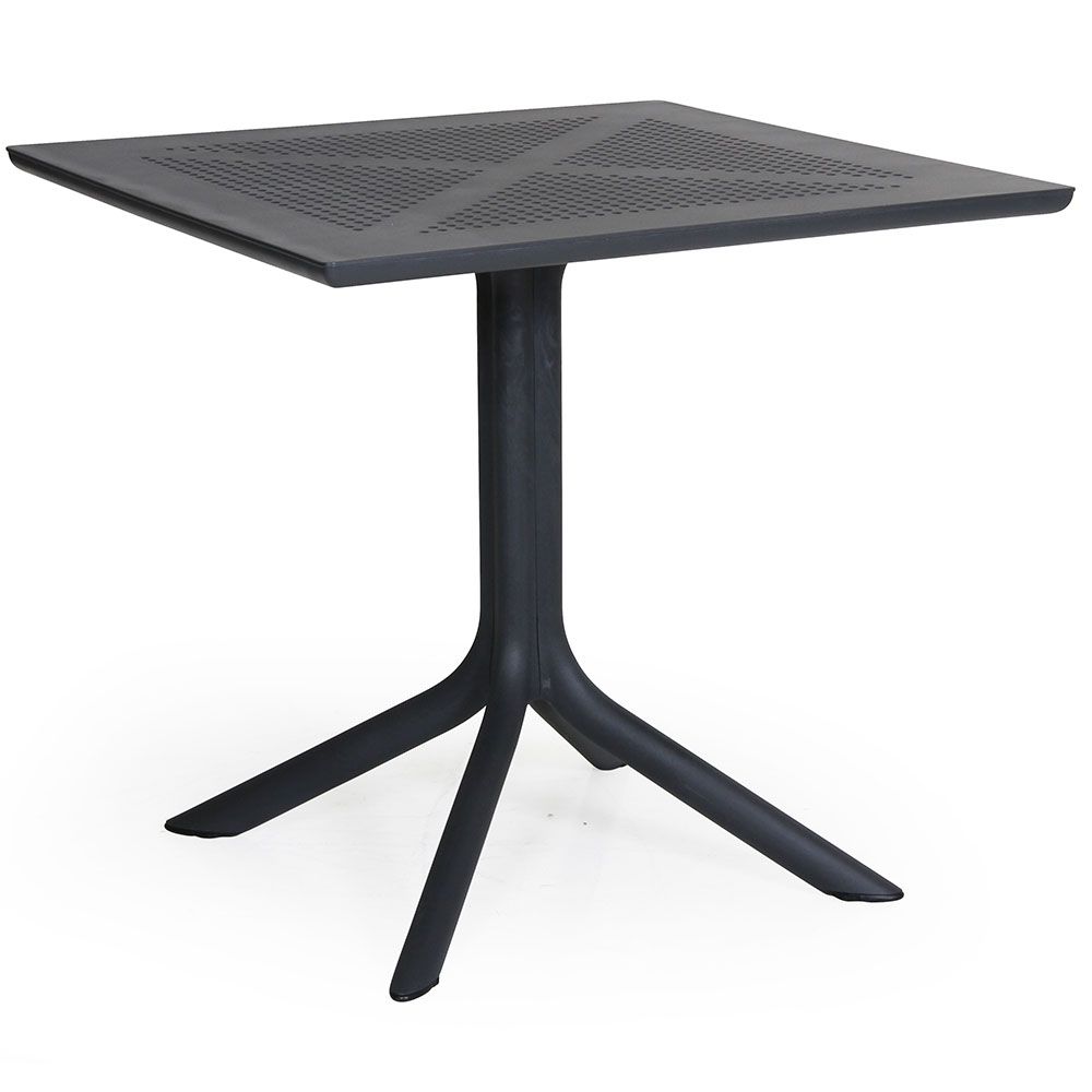 Brafab, Clip matbord 80x80 cm antracit