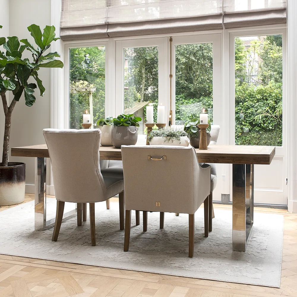 Savile Row Matstol flanders flax