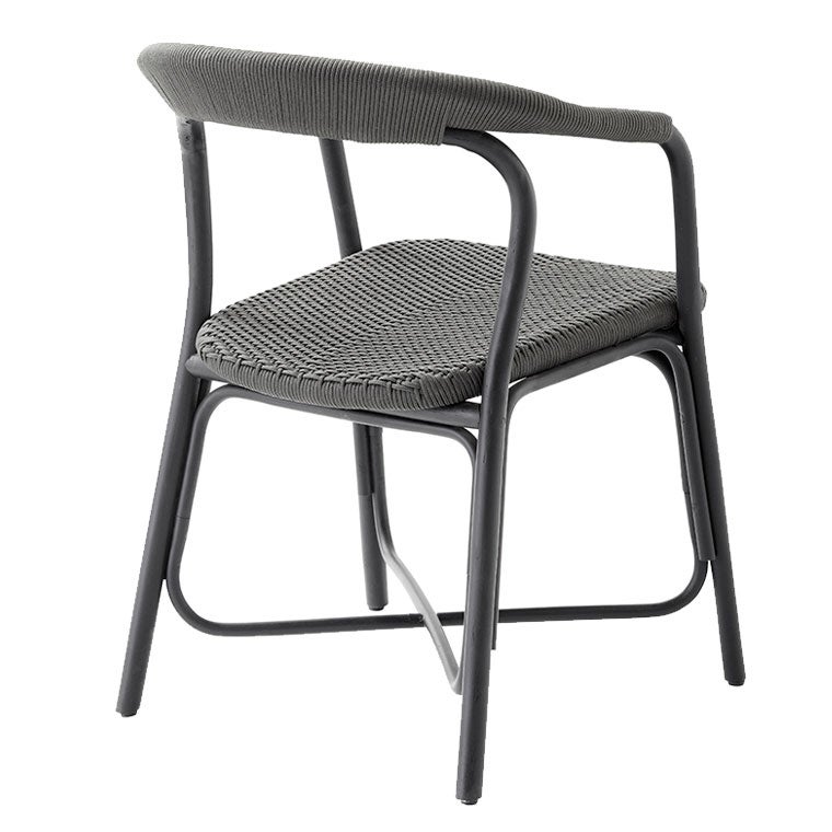 Noble karmstol rotting Svart