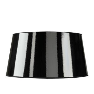 Lampskärm Classic Xxl Low Black Lacquer
