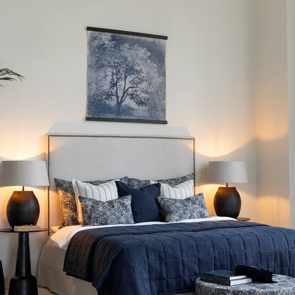 ALBERO BLU TAVLA 100x100 cm