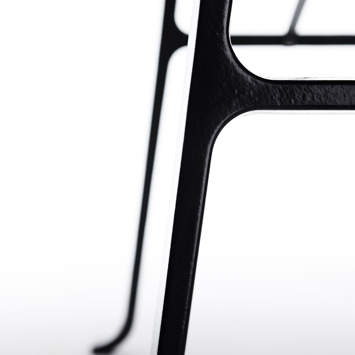 Seriff bord 73x130 cm svart/mahogny