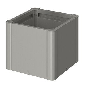 Belvedere planteringsbädd mini storlek 50 metallic kvarts-grå Biohort