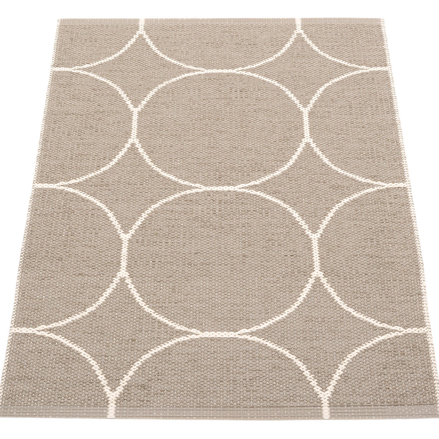 Pappelina, Boo matta 70x100 cm dark linen / vanilla