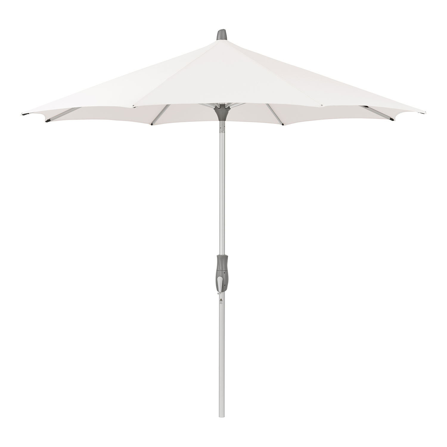 Glatz Alu-twist parasoll 330 cm kat.4 404 white