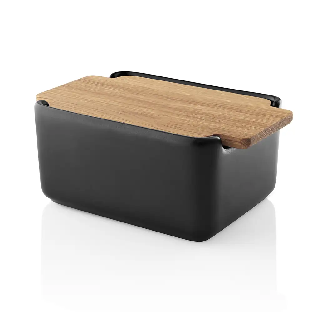 Produktfoto för Eva Solo Nordic Kitchen Smörask med lock, Svart
