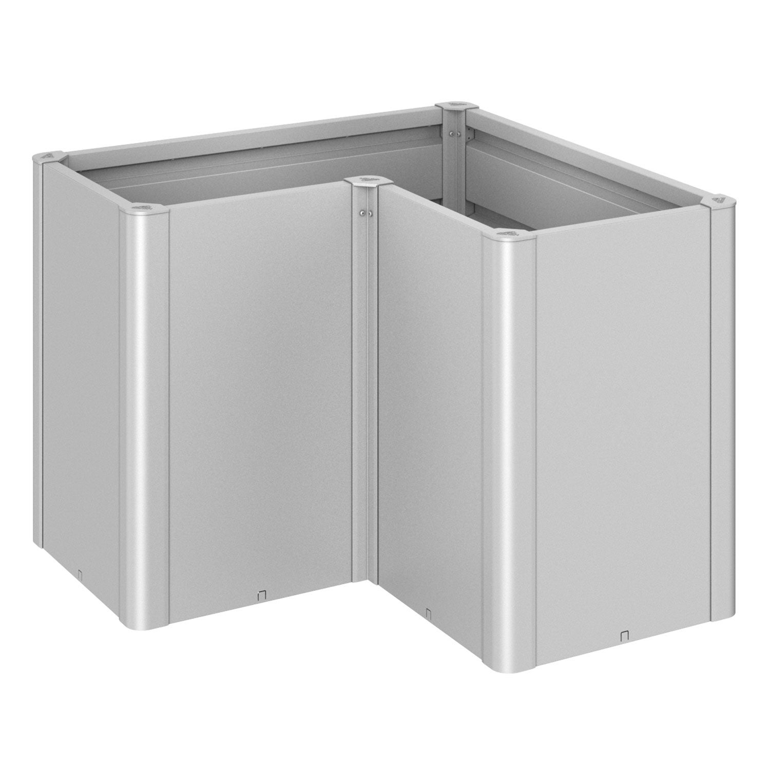 Biohort, Belvedere planteringsbädd maxi storlek l100 metallic silver