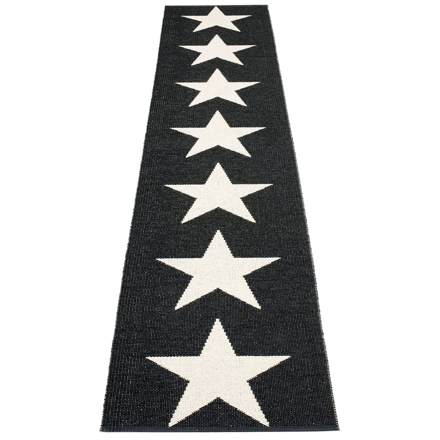 Pappelina, Viggo matta 70x350 cm one black / vanilla Pappelina, Viggo matta 70x350 cm one black / vanilla