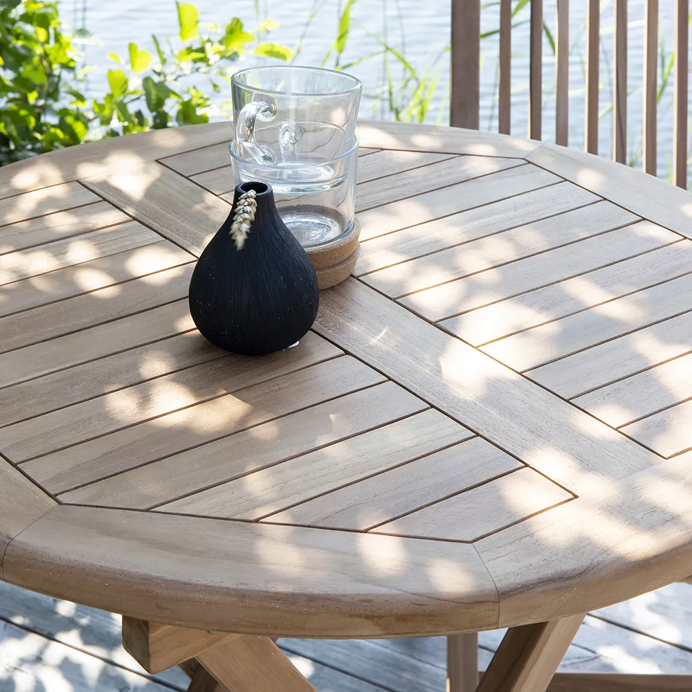 Kenya Cafébord Ø70 cm Teak