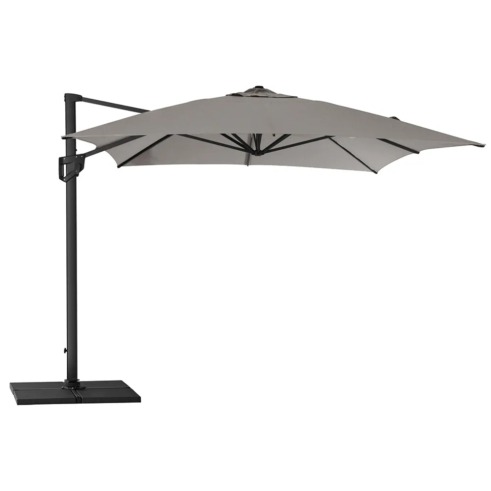Produktfoto för Cane-Line, Sunshade parasoll 300 cm Taupe / Wood look