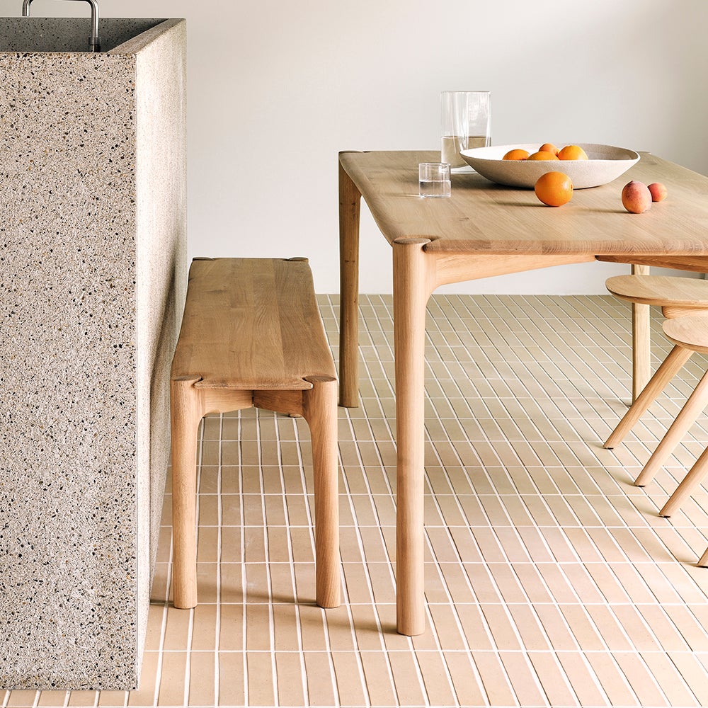 PI Bänk 35x126 cm Ek