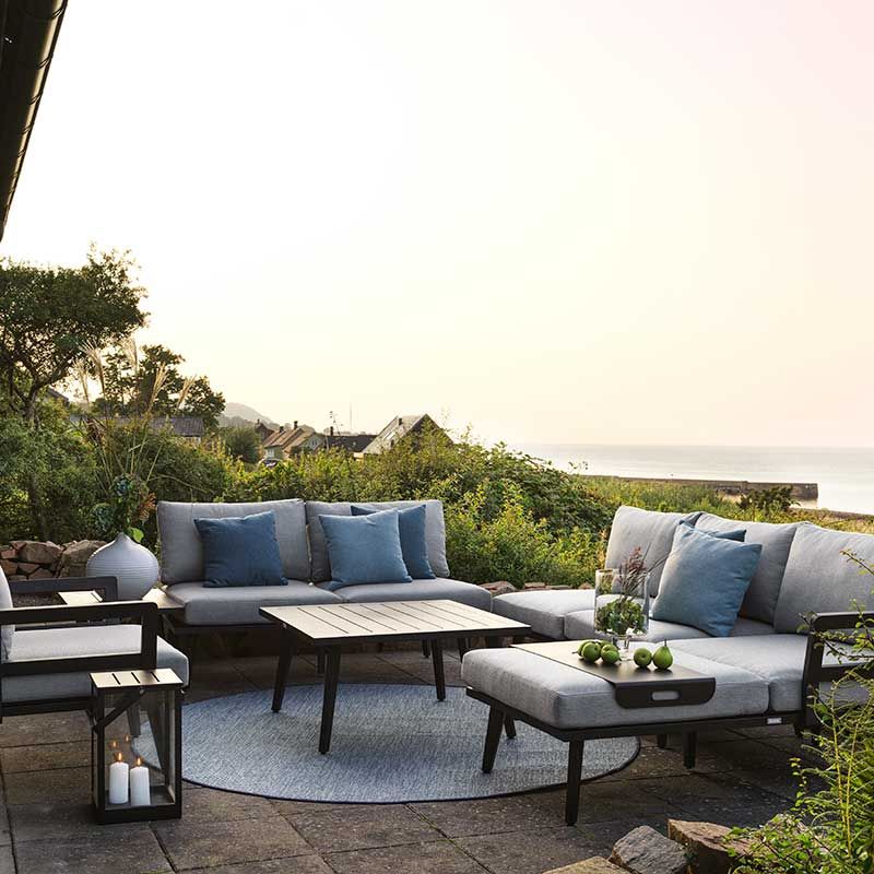 Villac Soffgrupp Svart 