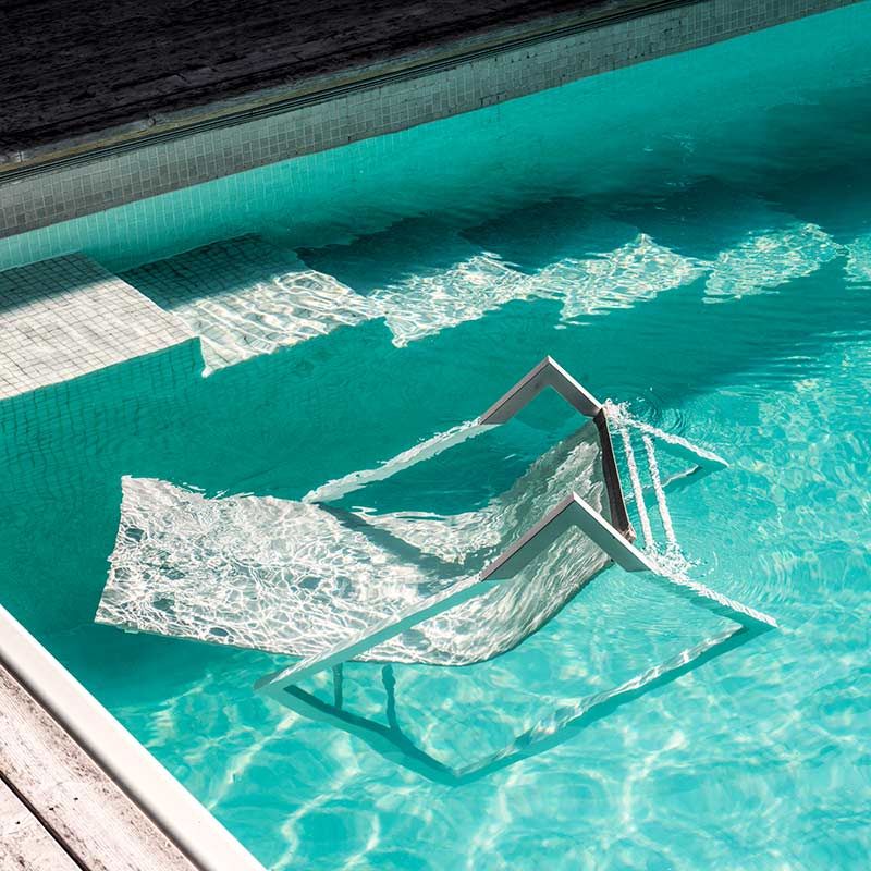 Vevi fåtölj vit/vit 