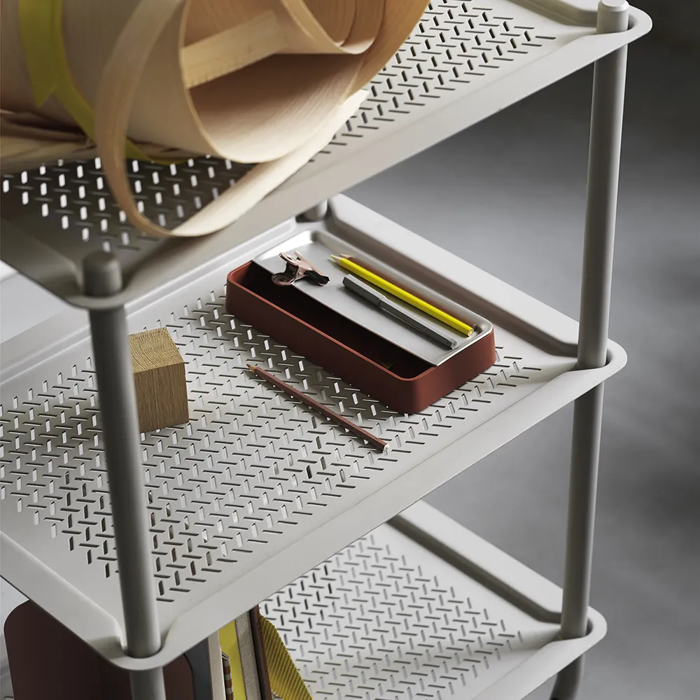 Flow Serveringsvagn 3 våningar Grey 