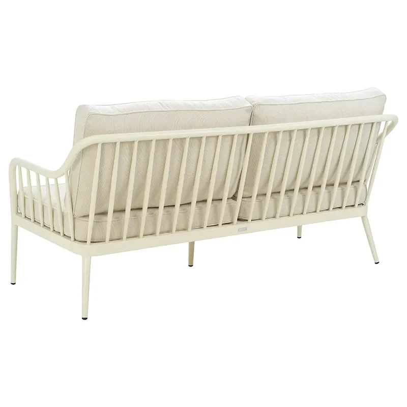 Coleville 3-sits soffa  Pearl white / Dot beige
