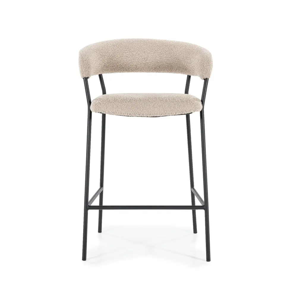 Luka Barstol - taupe Copenhagen