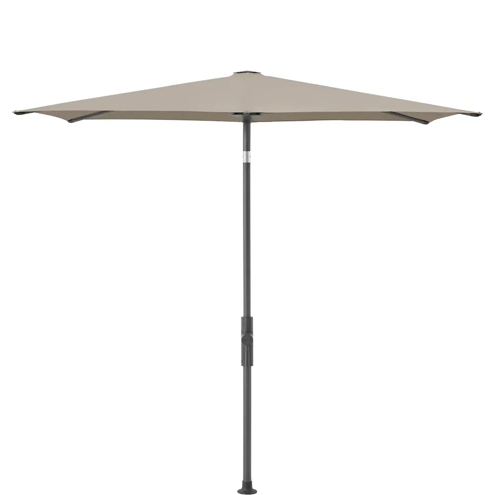 Glatz, Twist parasoll 250x200 cm anthracite Kat.5 605 Clay