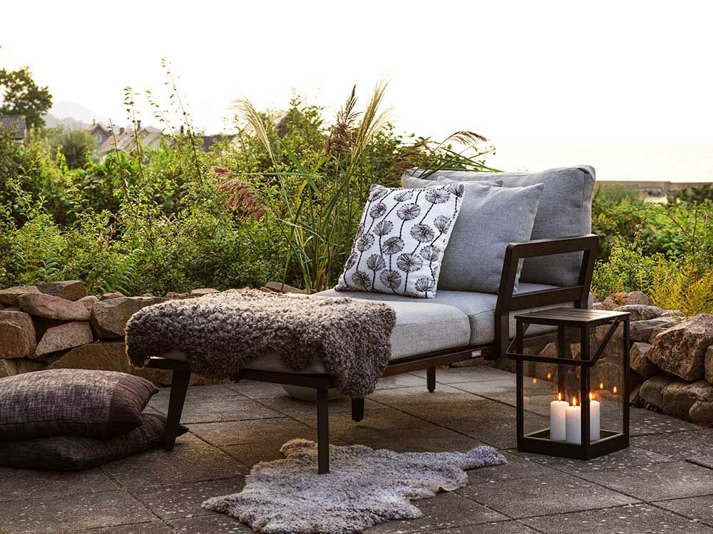 Villac ryggdyna pearl grey 