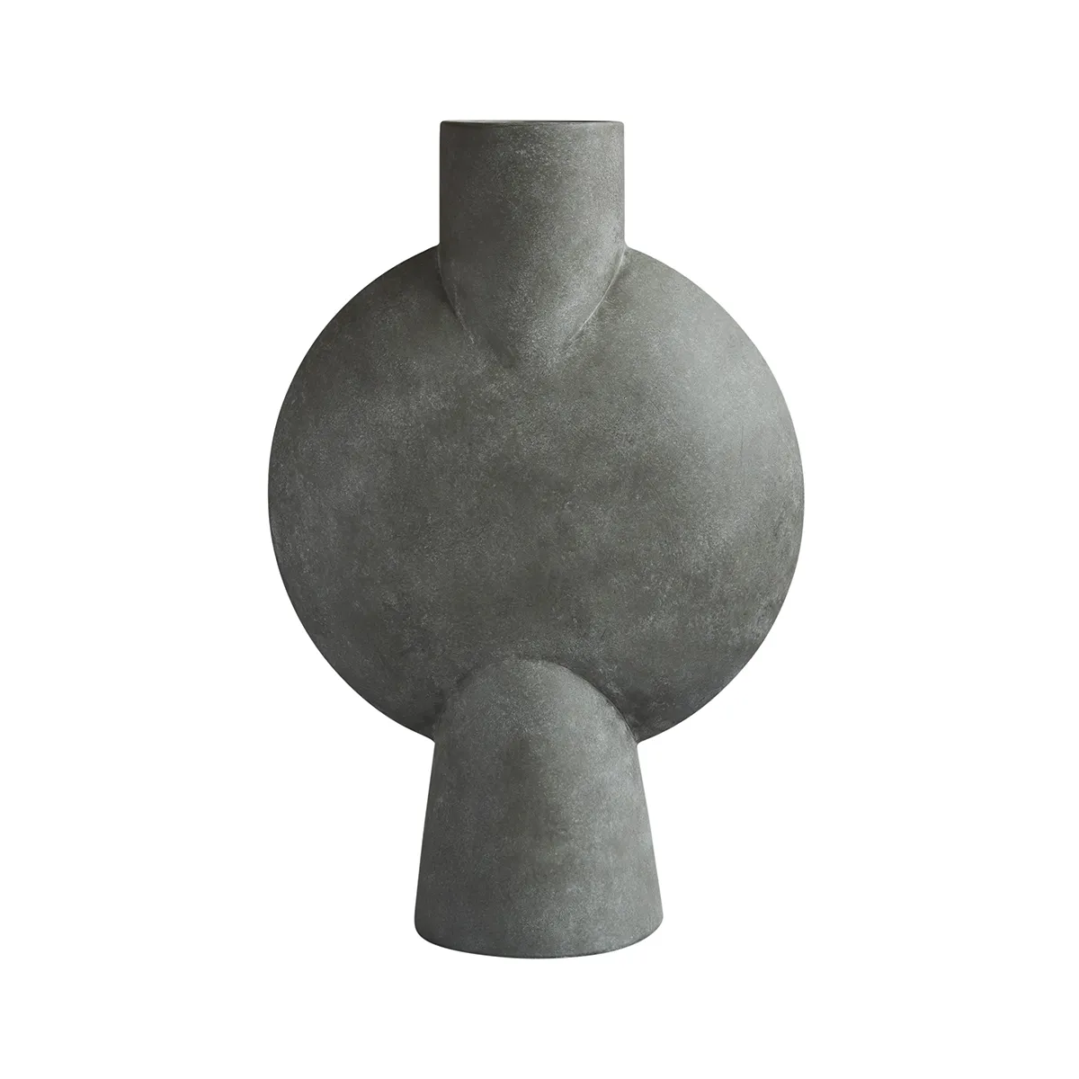101 Copenhagen, Handmålad vas Sphere Bubl Hexa Dark Grey H60 cm