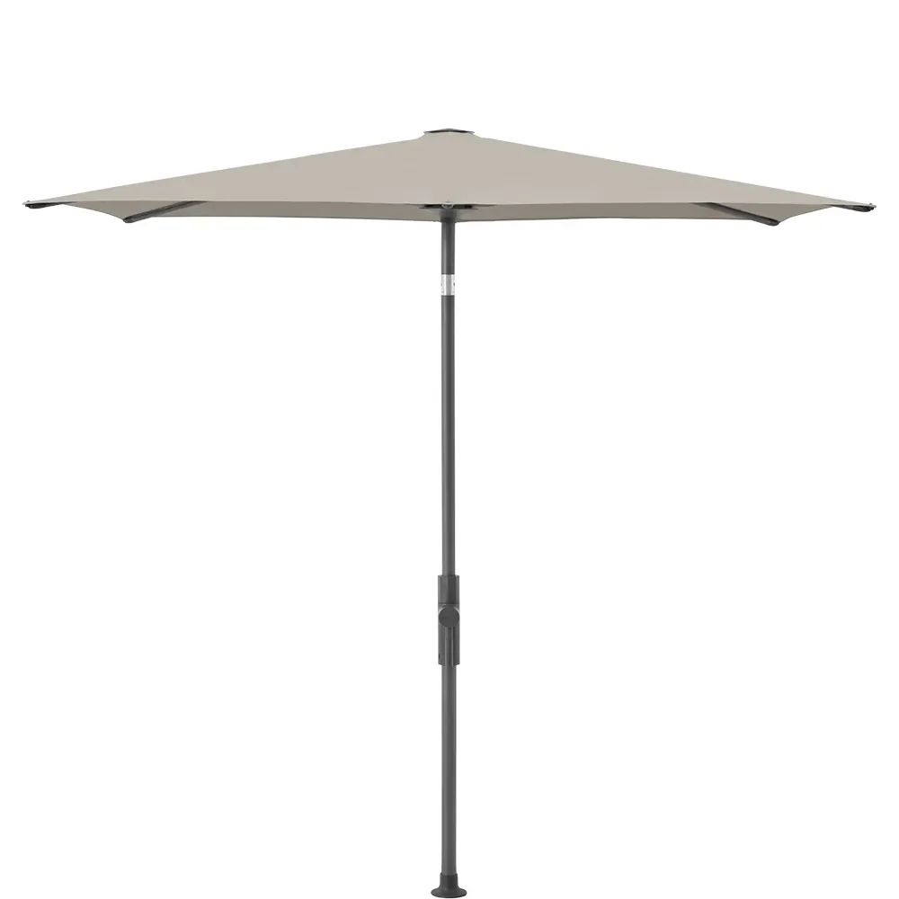 Glatz, Twist parasoll 250x200 cm anthracite Kat.5 686 Urban Clay