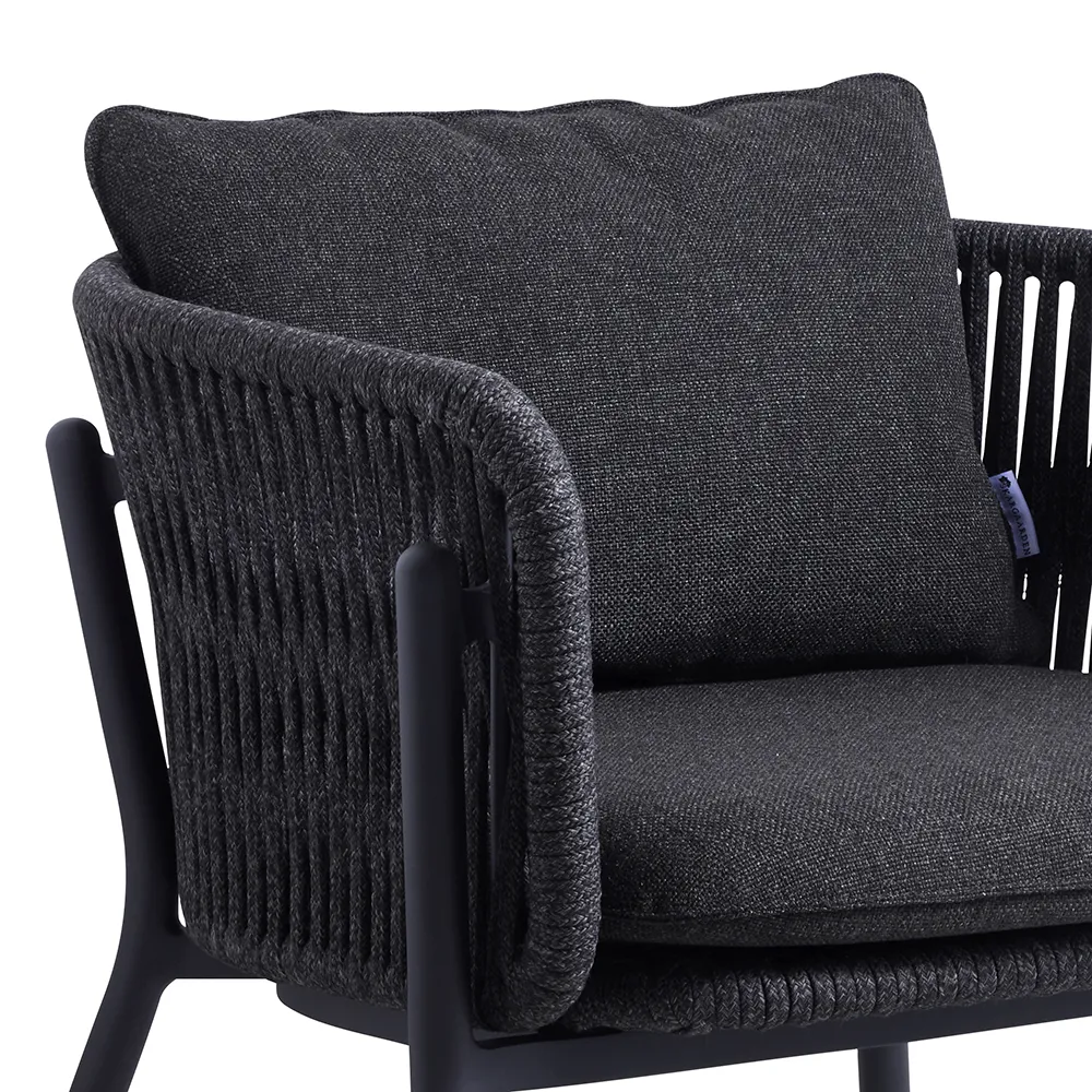 Tira Matstol Charcoal grey