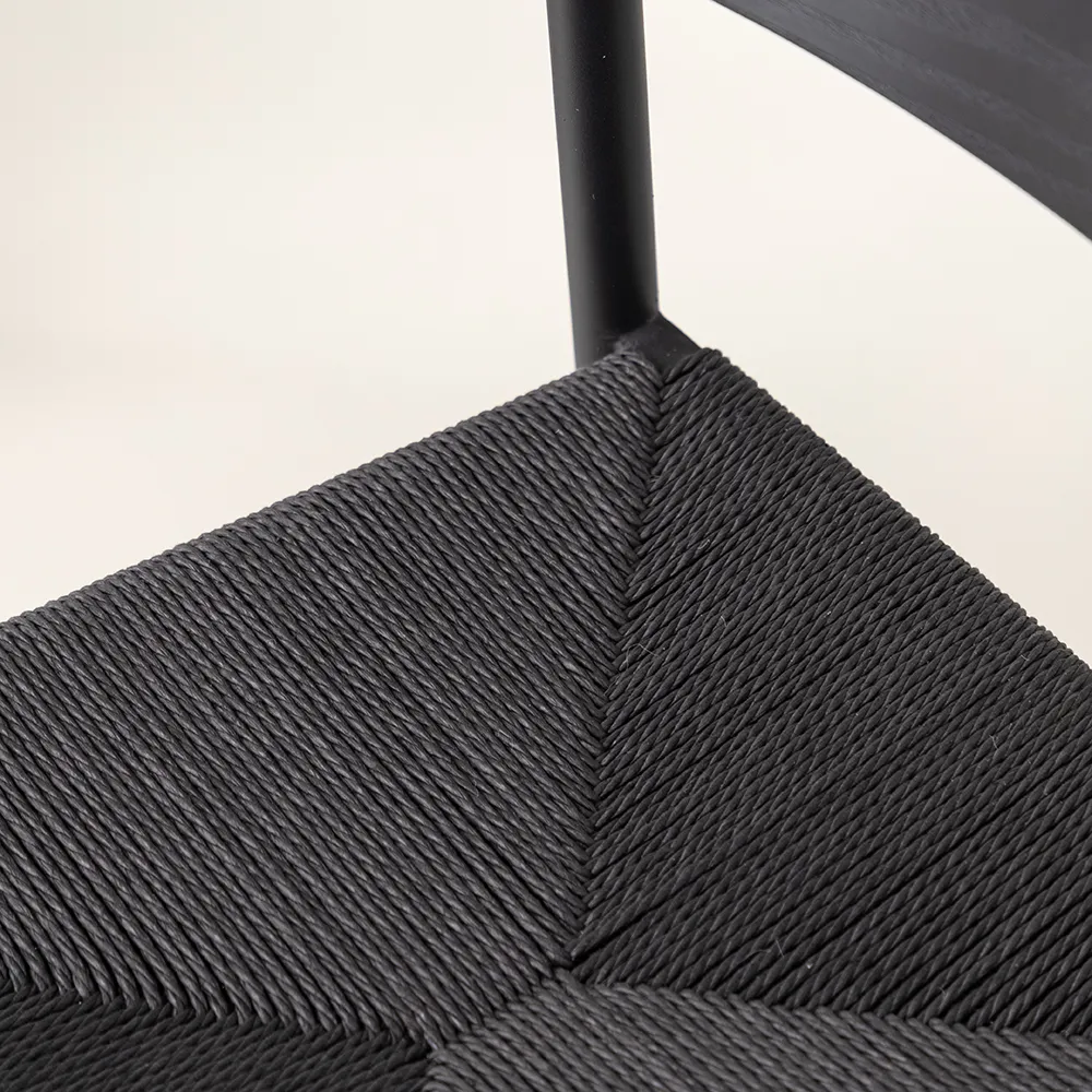 Malmön Matstol Svart