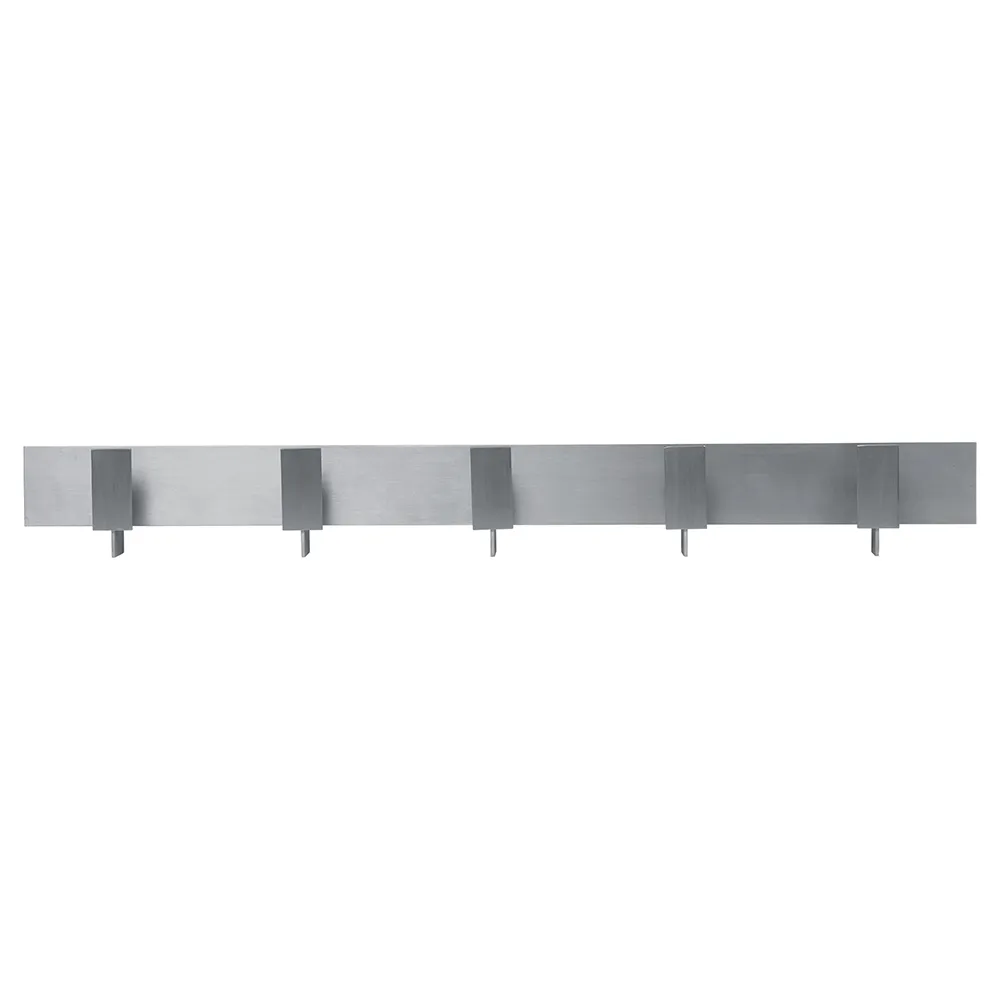 Produktfoto för Ferm Living - Lager Coat Rack - Klädkrokar - Aluminium - W71 x D4 x H8 CM