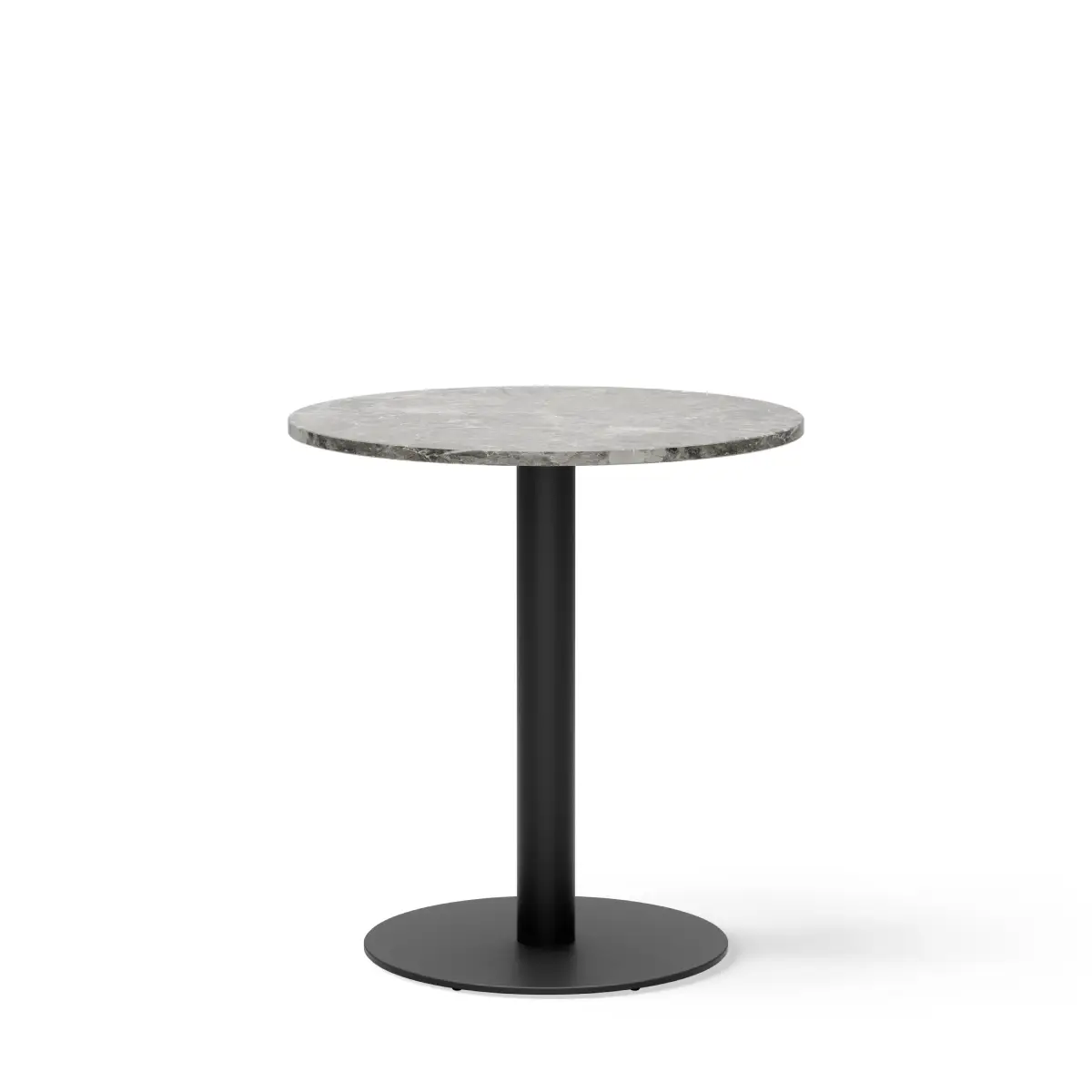 New Works, Florence Pelarbord Ø70cm Gris Du Marais Marmor