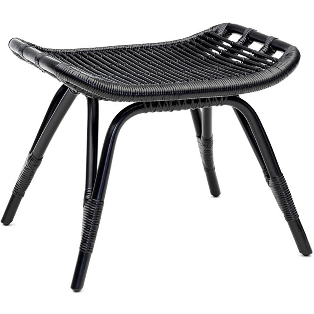 sika design, monet fotpall rotting svart