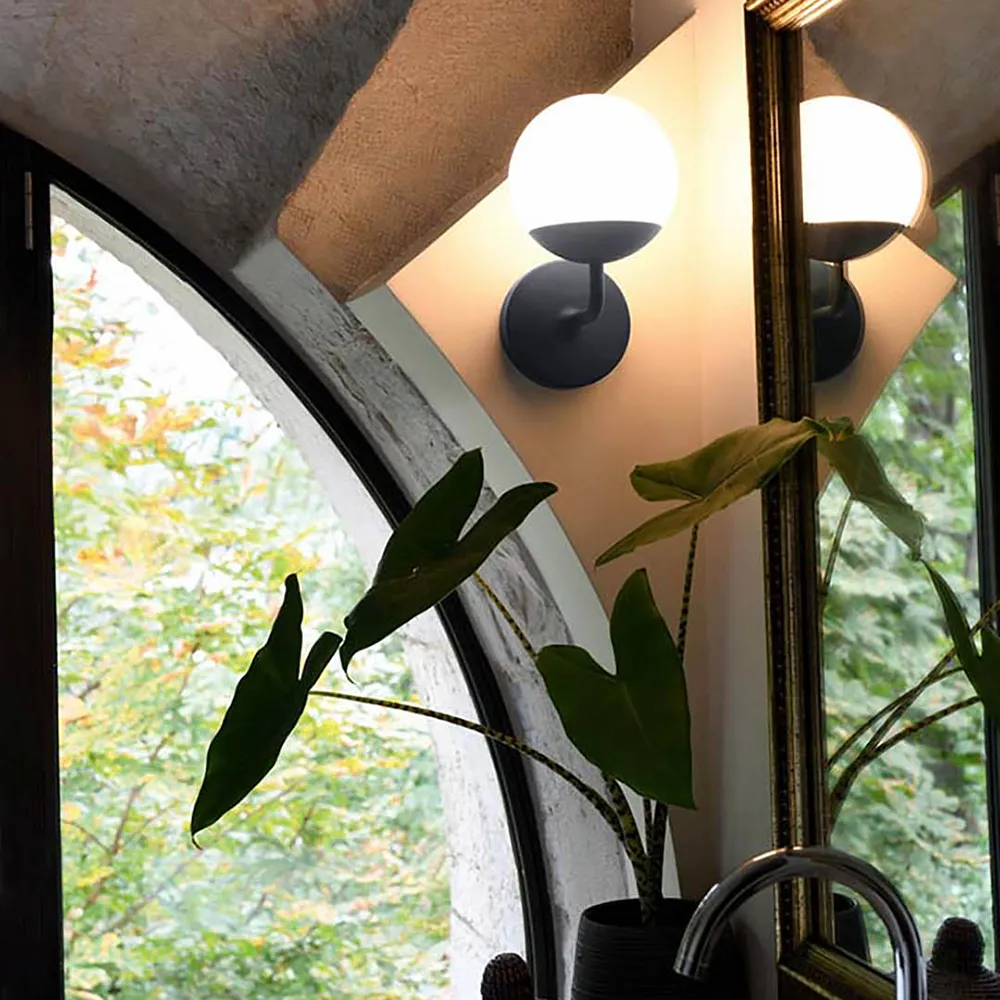 Mooon! Vägglampa Red ochre