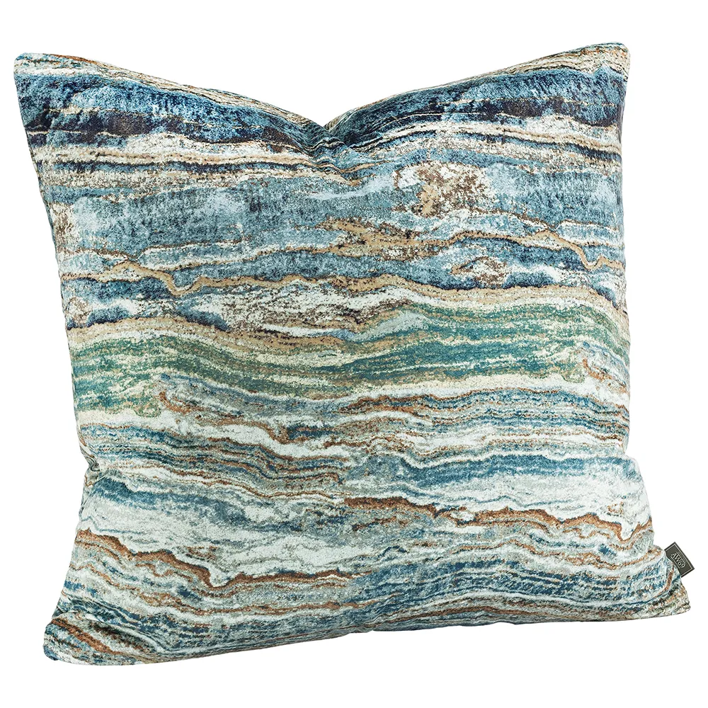 Artwood, Marbled Kuddfordal Cyan 60x40 cm