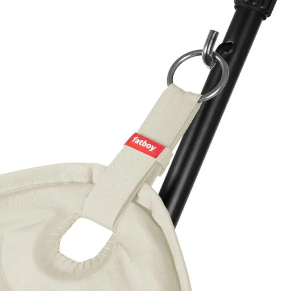 Hängmatta cream ink.ställning svart